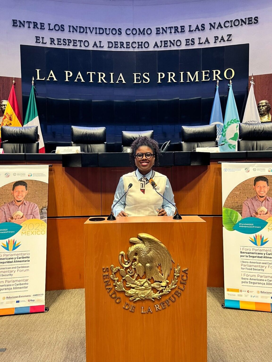 Laura Sito é eleita para a coordenação executiva da frente parlamentar da FAO/ONU contra a fome