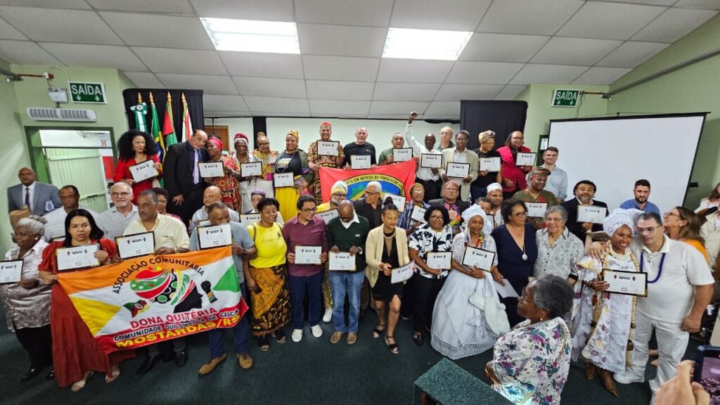 Personalidades Negras do Litoral Norte são homenageadas pela Frente Parlamentar dos Povos e Comunidades Tradicionais