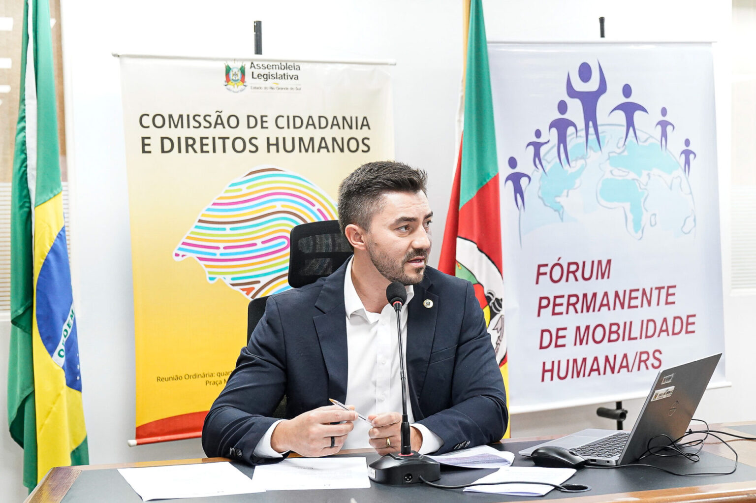 CCDH acolhe demandas sobre Política Migratória Estadual e comunidade indígena