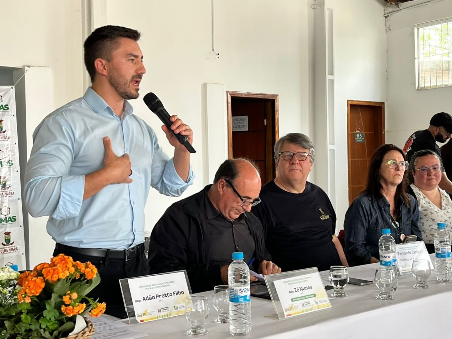 Audiência pública discute insegurança hídrica e a realidade do campo e da cidade na região da Campanha