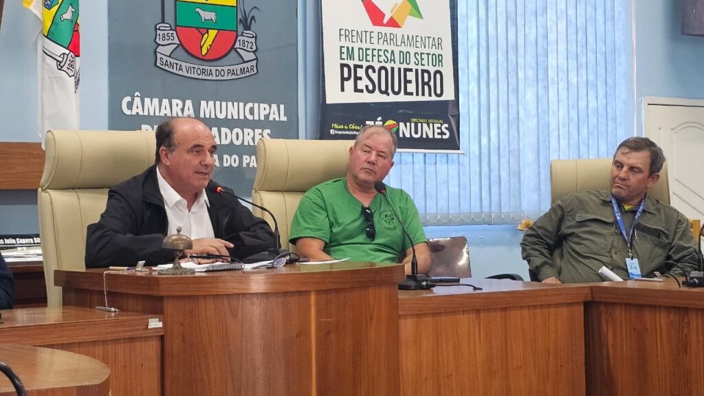 Deputado Zé Nunes realiza Audiência Pública em Santa Vitória do Palmar para tratar dos desafios e reivindicações da pesca artesanal