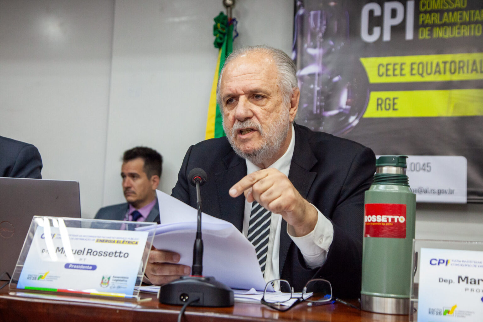 Presidente da CPI da Energia entrega pedido de cassação da concessão da CEEE Equatorial ao MPF