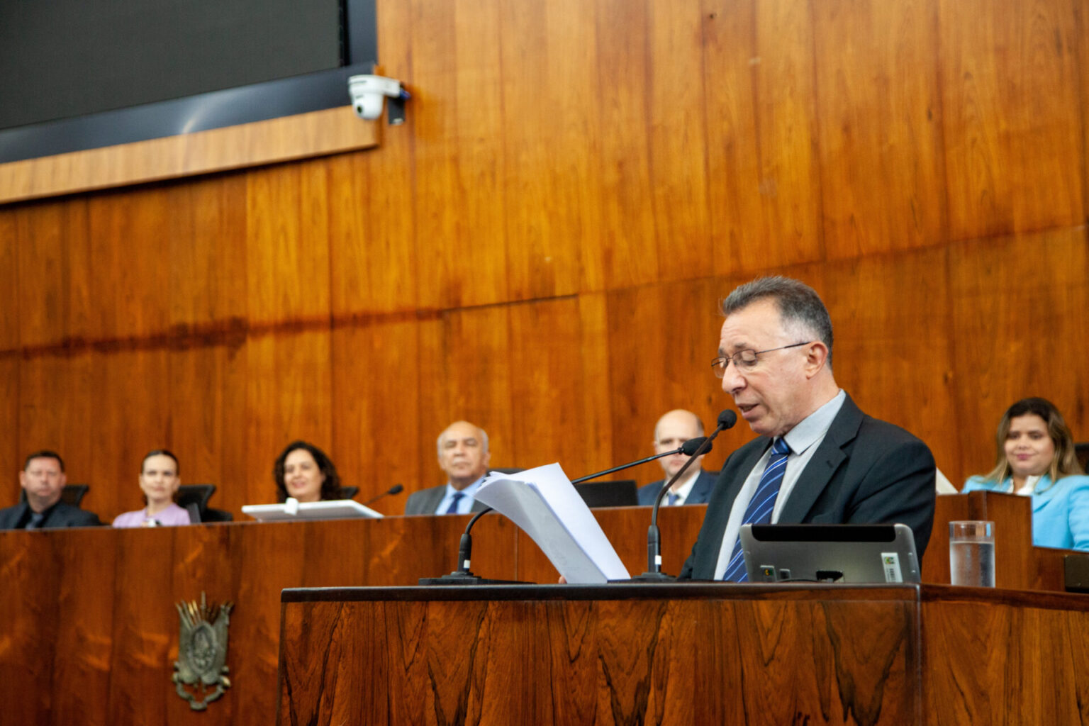 Valdeci presta homenagem aos 50 anos do Programa de Extensão Rural da UFSM
