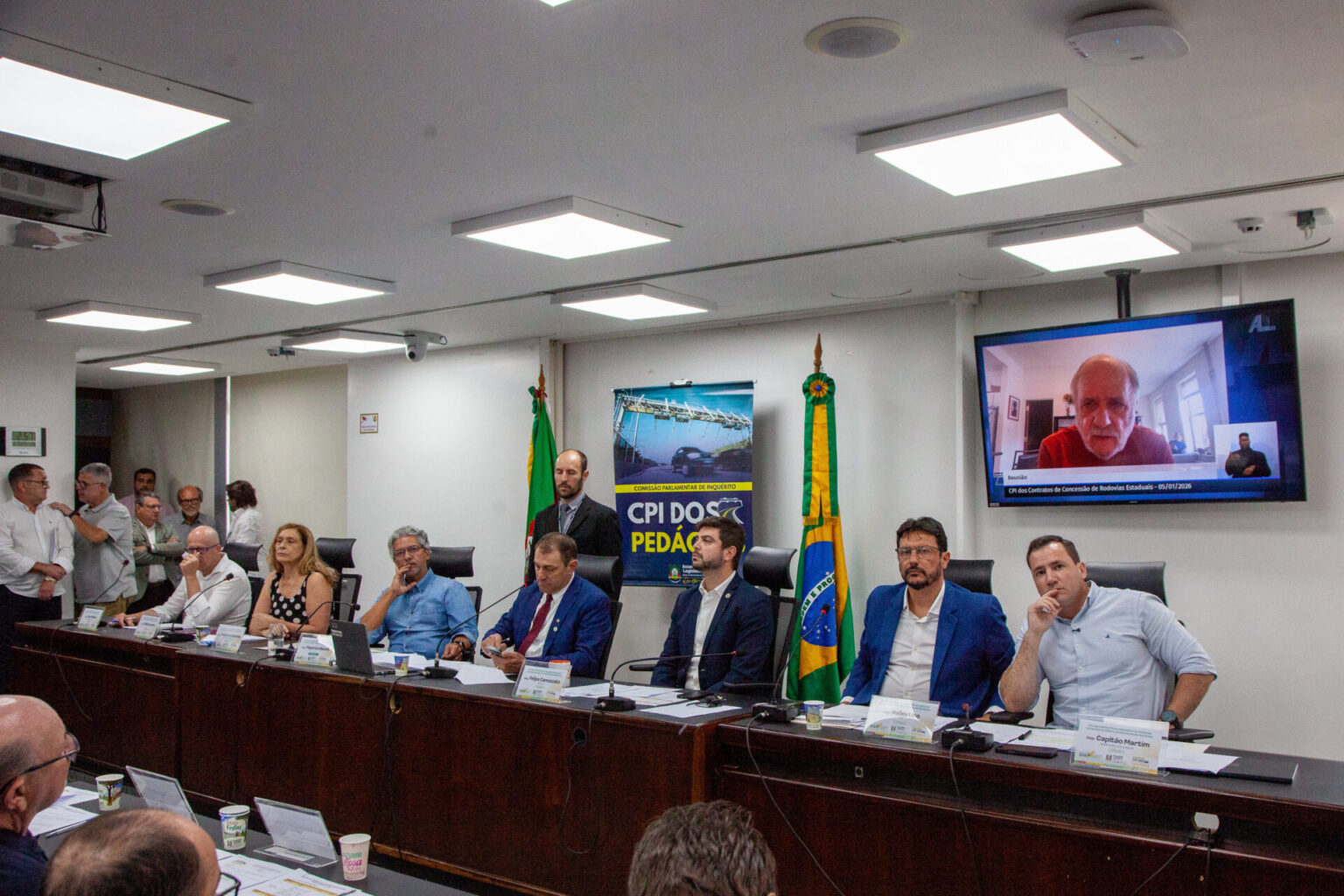 CPI dos Pedágios define plano de trabalho e convoca secretários do governo Leite