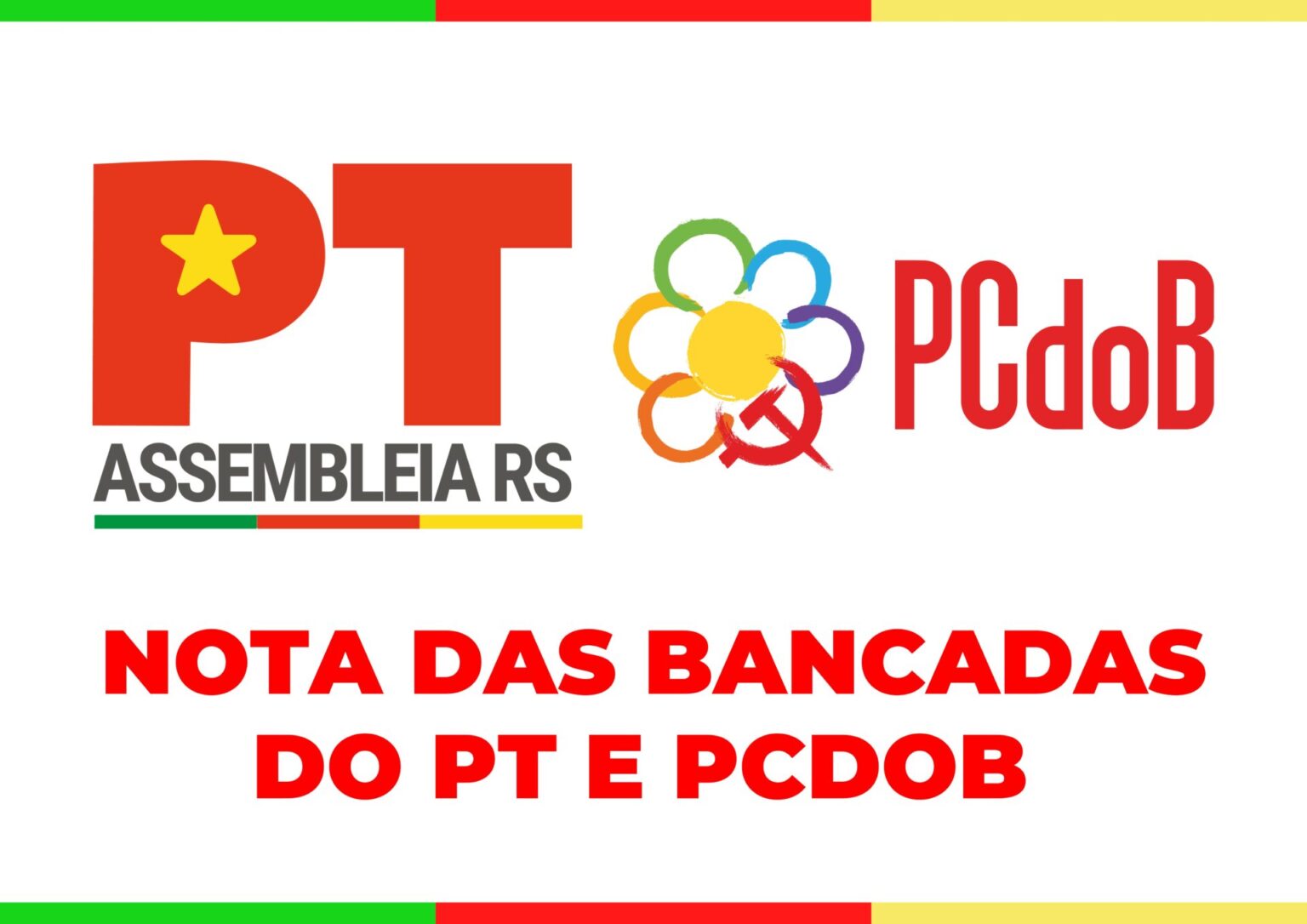 Nota da bancada PT/PCdoB sobre a operação da Brigada Militar em Pelotas