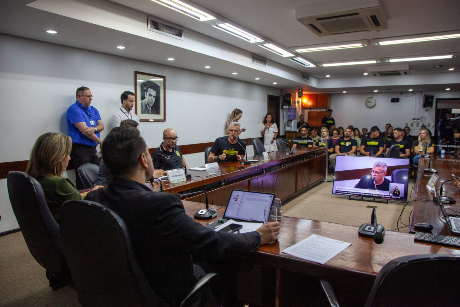 Na Comissão de Segurança, UGEIRM e concursados pedem reforço no efetivo da Polícia Civil