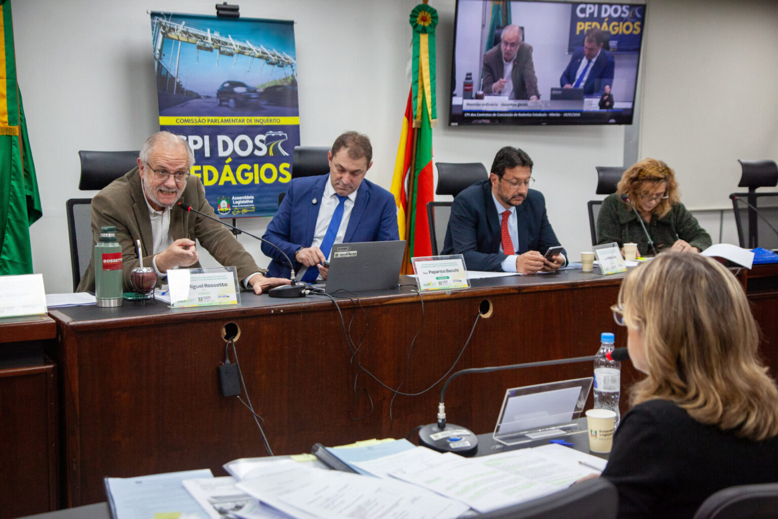 CPI dos Pedágios questiona capacidade da Agergs para fiscalizar concessões CPI dos Pedágios questiona capacidade da Agergs para fiscalizar concessões