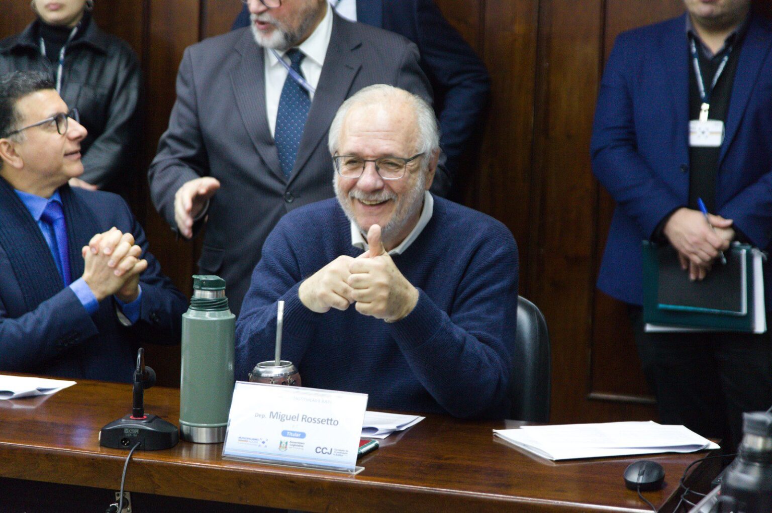 CCJ aprova projeto de Rossetto para criação do Instituto das Águas do RS CCJ aprova projeto de Rossetto para criação do Instituto das Águas do RS