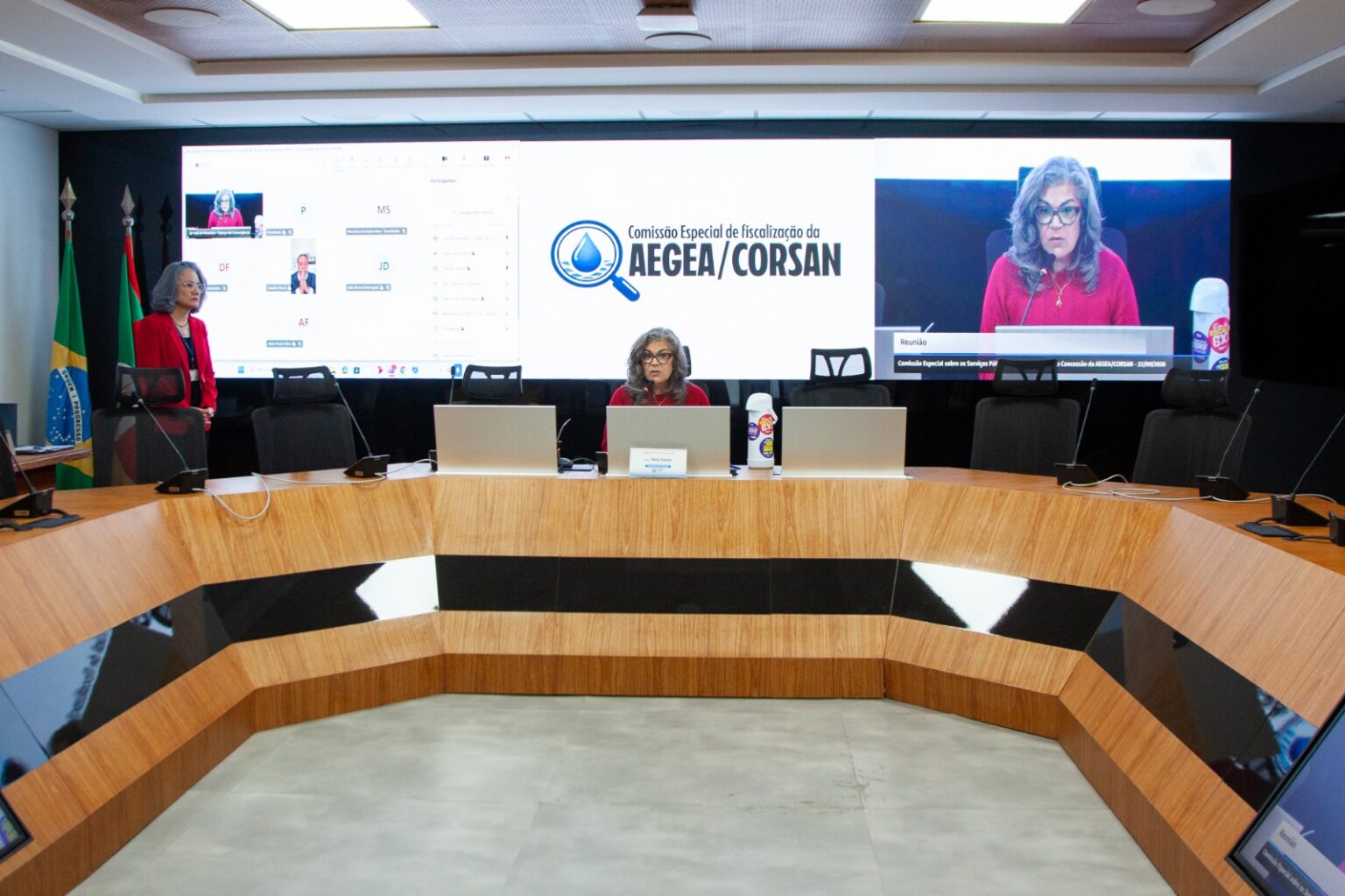 Falta de quórum impede votação de relatório que propõe CPI da Aegea/Corsan Falta de quórum impede votação de relatório que propõe CPI da Aegea/Corsan